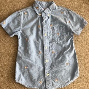 JCREW CREW CUTS Boys Button Down Shirt